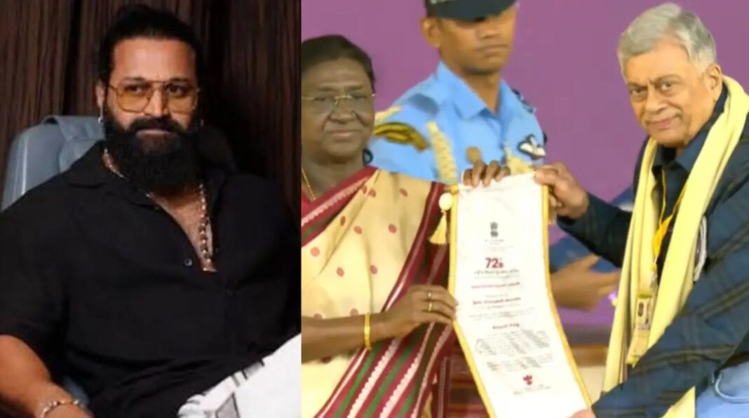 Rishab Shetty pays tribute to Anant Nag after Dadasaheb Phalke Award