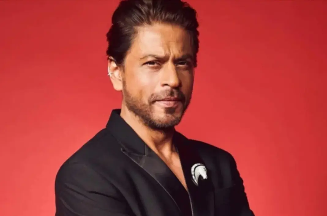Shah Rukh Khan at a public event as his estimated net worth is reported in the Hurun India Rich List 2026