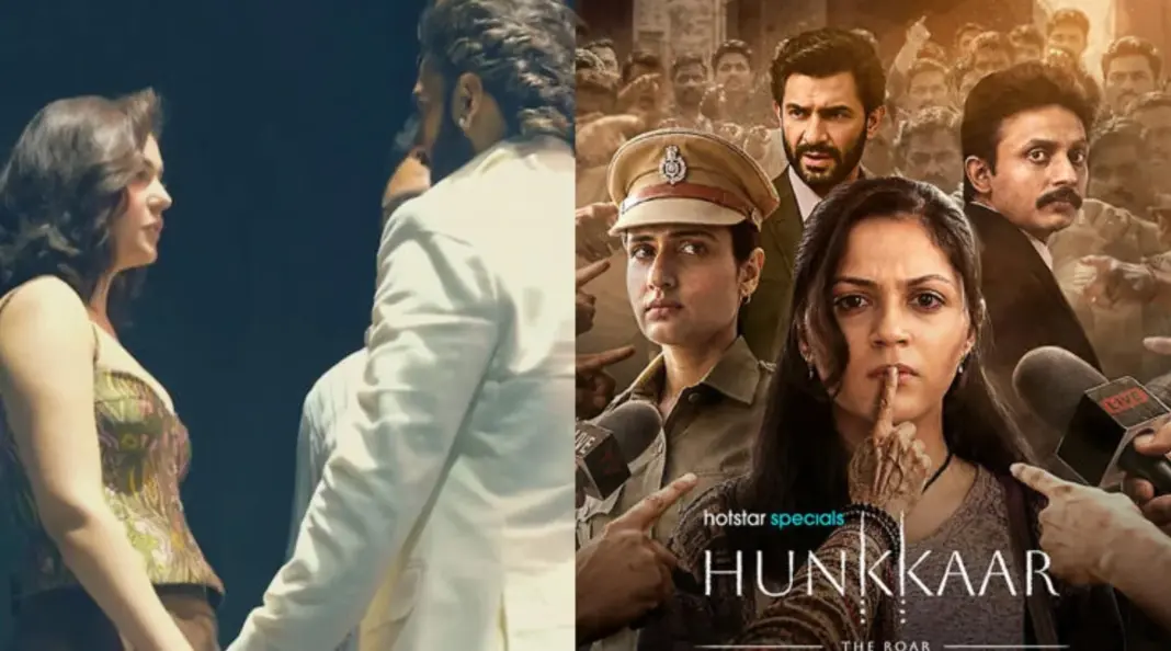Ranveer Singh meets Aneet Padda at the Hunkkaar screening in Mumbai