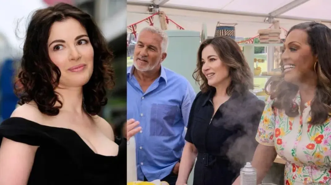 Nigella Lawson joins Alison Hammond and Noel Fielding on The Great British Baking Show