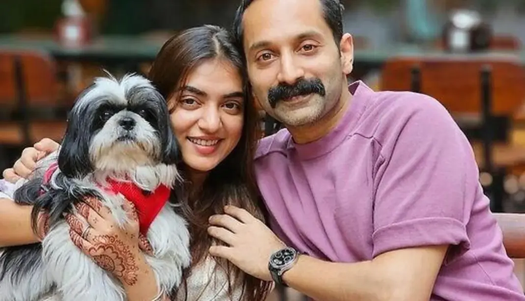 Fahadh Faasil and Nazriya Nazim as he discusses their marriage