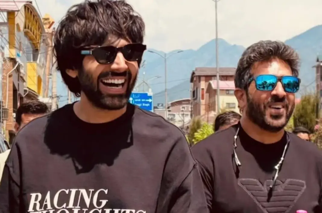 Kartik Aaryan and Kabir Khan celebrate Chandu Champion National Award win