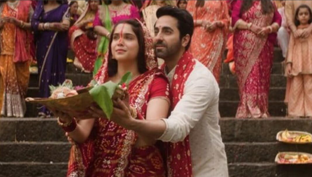Ayushmann Khurrana and Sharvari at Yeh Prem Mol Liya title track launch