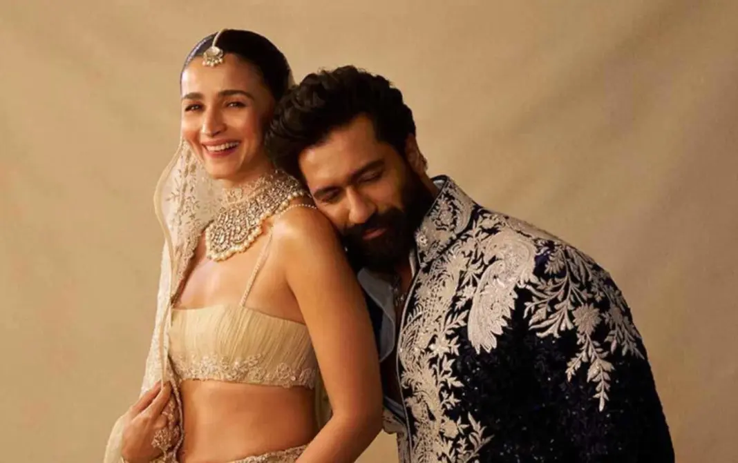 Alia Bhatt and Vicky Kaushal at Manish Malhotra’s Mijwan showcase