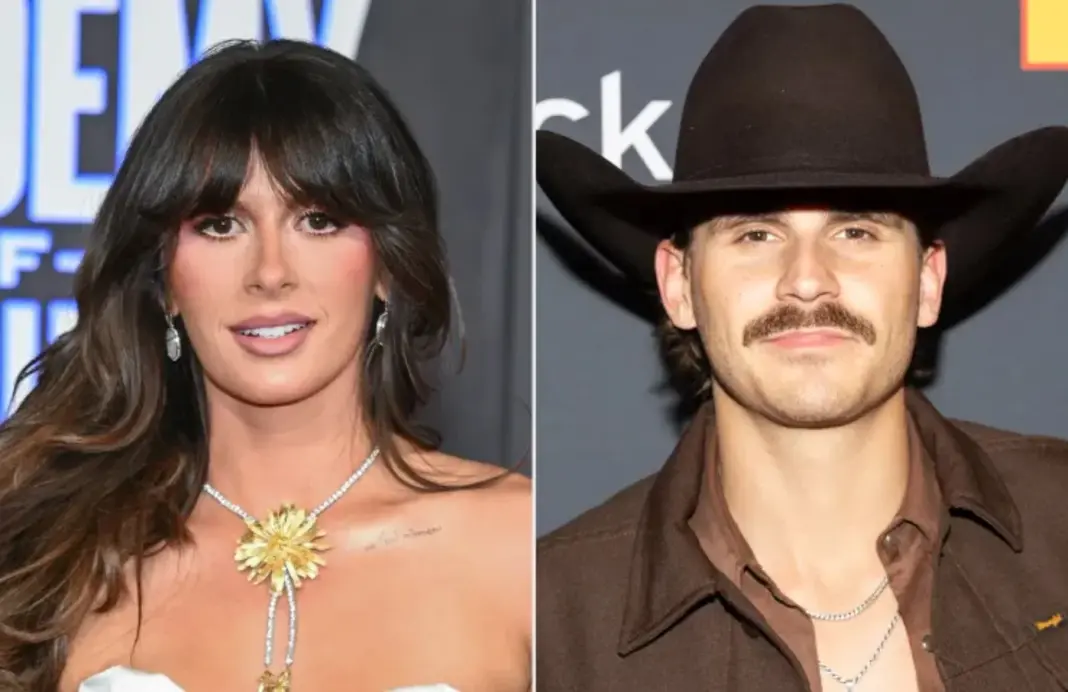 Ella Langley and Tucker Wetmore at a country music event