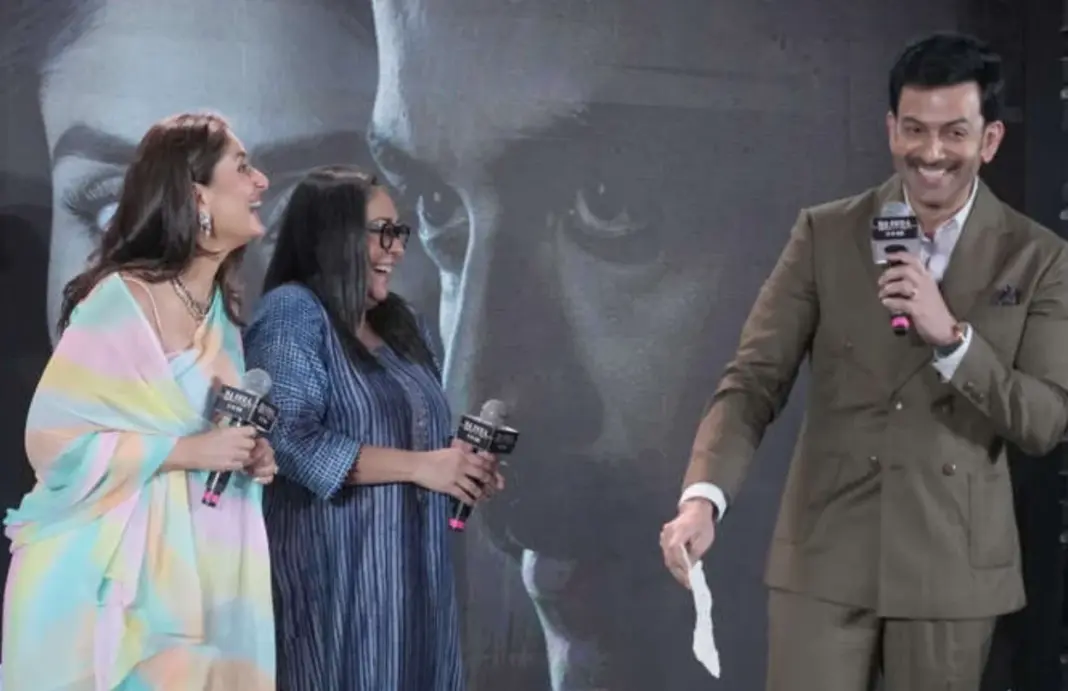 Prithviraj Sukumaran Kareena Kapoor Meghna Gulzar Daayra film