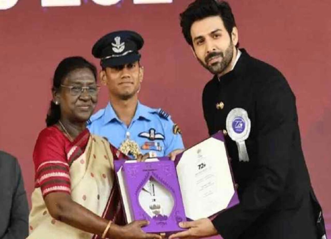 Kartik Aaryan receives Best Actor National Award for Chandu Champion