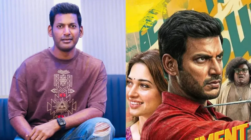 Vishal suffers back injury while shooting for Purushan in Goa